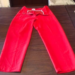 Red pants